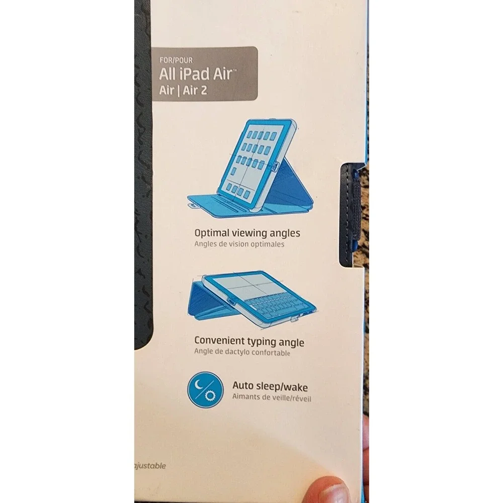 📀 Speck StyleFolio Case Cover For iPad Mini / Mini 2/3 - Blue [A43]